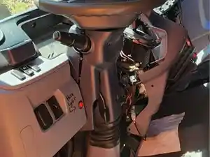 Used 2012 Mitsubishi FEC92S Steering Column (Stock #P-64000)) Part Image