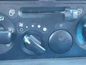 Used 2013 Isuzu NRR Heater/AC Control Assy (Stock #P-62288)) Part Image