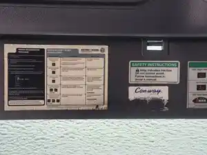 Used 2014 Freightliner Cascadia 113 Sun Visor (Stock #P-69972)) Part Image