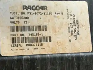 Used 2014 Kenworth T800 Heater Core Box (Stock #P-74960)) Part Image