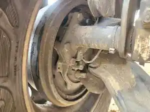 Used 2015 Freightliner Coronado 132 Glider Spindle/Knuckle (Stock #P-509556)) Part Image