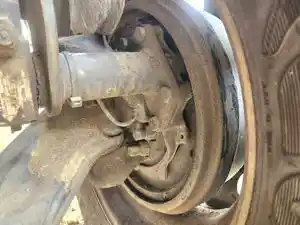 Used 2015 Freightliner Coronado 132 Glider Spindle/Knuckle (Stock #P-509555)) Part Image