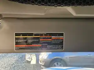 Used 2015 International DuraStar 4300 Sun Visor (Stock #P-69592)) Part Image