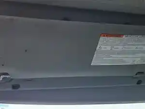 Used 2016 Hino 195 Sun Visor (Stock #P-74492)) Part Image