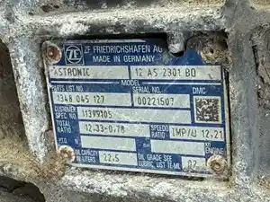 Used 2016 ZF 12AS2301 Transmission Assy (Stock #P-27208)) Part Image