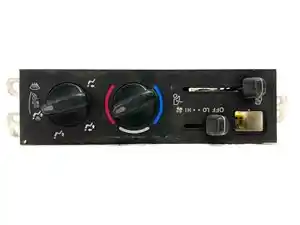 Used 2017 Hino 268 Heater/AC Control Assy (Stock #P-60148)) Part Image