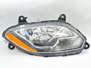 International LT Full LED Blackout Projector Headlight With Halo DRL
