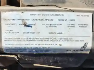 Used 2018 Mack MP8 Engine Assy (Stock #P-91268)) Part Image