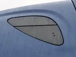 Used 2019 Freightliner Cascadia 126 Back Window (Stock #P-71645)) Part Image