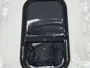 Used 2019 Freightliner Cascadia 126 Back Window (Stock #P-70319)) Part Image