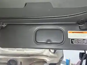 Used 2019 International LT625 Sun Visor (Stock #P-499676)) Part Image