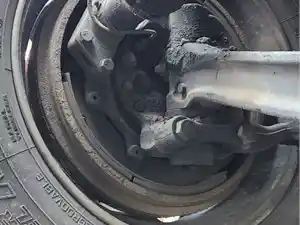 Used 2021 Freightliner Cascadia 126 Spindle/Knuckle (Stock #P-108275)) Part Image