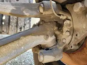 Used 2023 Freightliner Cascadia 126 Spindle/Knuckle (Stock #P-503799)) Part Image