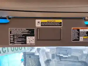 Used 2023 Peterbilt 579 Sun Visor (Stock #P-507278)) Part Image