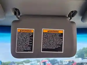 Used 2023 Peterbilt 579 Sun Visor (Stock #P-507285)) Part Image