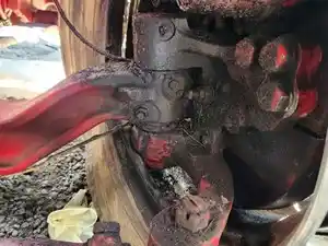 Used 2024 Freightliner Cascadia 126 Spindle/Knuckle (Stock #P-102600)) Part Image