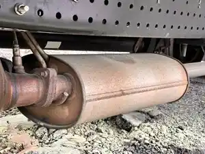 Used 2024 GM/Chev (HD) 6.6L Muffler (Stock #P-493781)) Part Image