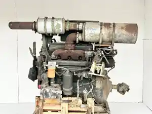 Used Detroit 5043-7000 Engine Assy (Stock #P-82401)) Part Image