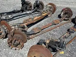 Used GMC C7500 Front Axle, Complete (Stock #P-107179)) Part Image
