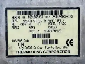 Used Thermo King SB-210 Power Unit (Stock #P-111300)) Part Image