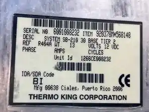 Used Thermo King SB-210 Power Unit (Stock #P-111333)) Part Image