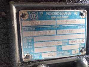 Used ZF Transmission Assy (Stock #P-28208)) Part Image