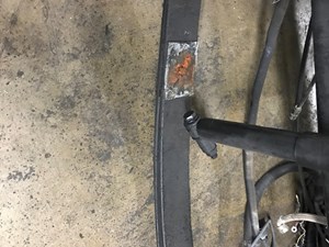 Used 2013 Freightliner Cascadia 113 Front Leaf & Spring Image