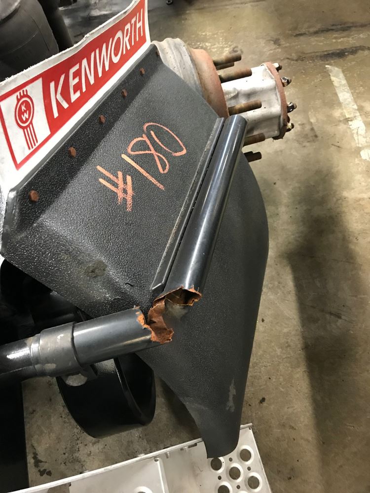 Used 2014 Kenworth T680 Rear Quarter Fender for sale Glencoe