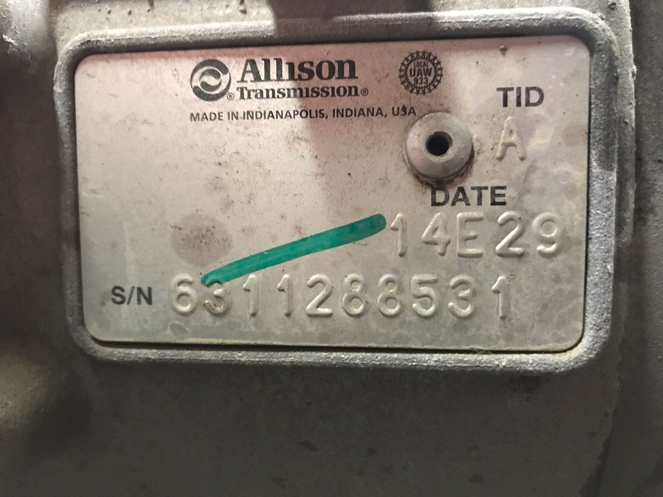 Used 2015 Allison 2200RDS Transmission Assy for sale Glencoe