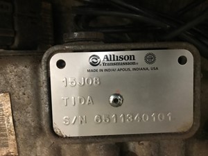 Used 2016 Allison 3000 RDSP Transmission Assy (Stock #SV-124-2)) Part Image