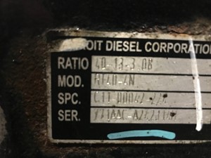 Used 2018 Detroit Axle, Complete Rear (Stock #SV-114-15)) Part Image