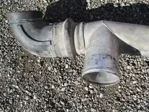 Used Peterbilt 378 External Air Breather (Stock #PET98-1801-PIPE)) Part Image