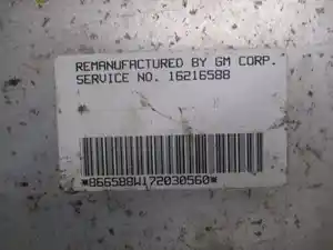 Used GM/Chev (HD) 6.5L ECM (Stock #GMC99-2331-ECM)) Part Image
