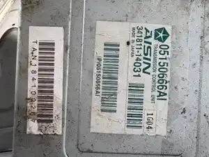 Used Aisin 6 SPEED Chassis Control Module (Stock #RAM12-4264-TCM)) Part Image