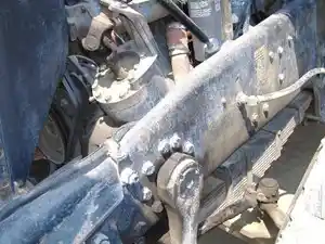 Used 1995 MACK DM690S Front Axle, Complete (Stock #13902)) Part Image