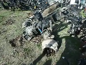 Used 2001 INTERNATIONAL 5500I Front Axle, Complete (Stock #31579)) Part Image
