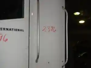 Used 2002 INTERNATIONAL 9100I Sleeper Fairing (Stock #23490)) Part Image