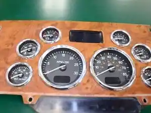 Used 2008 PETERBILT 386 Instrument Cluster (Stock #27186)) Part Image