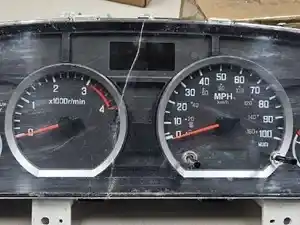 Used 2019 CHEVROLET W4500 Instrument Cluster (Stock #36134)) Part Image