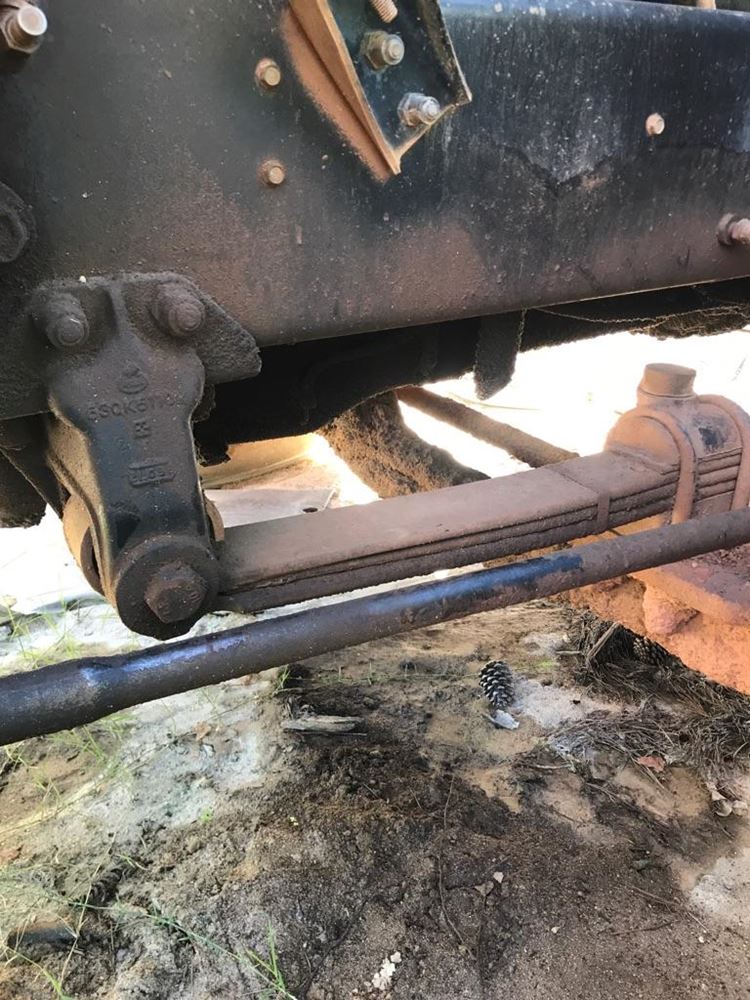 1993 MACK CH613 (Stock 558) Springs, Front Leaf TPI