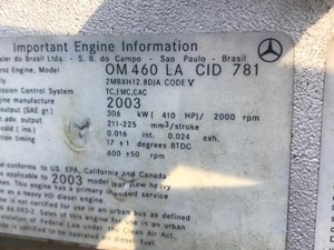 Used 2004 MERCEDES MBE4000 Crankshaft (Stock #584)) Part Image