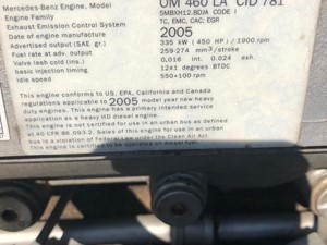 Used 2006 MERCEDES MBE4000 Timing Gear (Stock #363)) Part Image