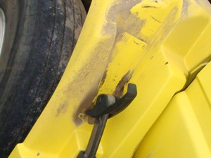 Used 1997 GMC C7500 Fender Extension (Stock #5047-5)) Part Image