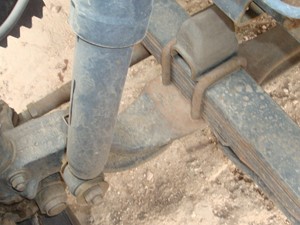 Used 1997 Isuzu NPR Front Axle, Complete (Stock #5041-19)) Part Image