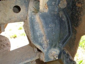 Used 2000 Freightliner CLASSIC XL Spring, Front Leaf Hanger (Stock #5040-30)) Part Image