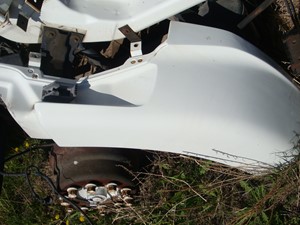Used 2000 Sterling L7500 Fender Extension (Stock #5039-8)) Part Image