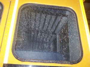 Used 2001 Freightliner XCF Chassis Back Window (Stock #5038-3)) Part Image