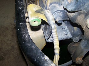 Used 2001 Freightliner XCF Chassis Hood Hinge (Stock #5038-42)) Part Image