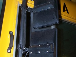 Used 2001 Freightliner XCF Chassis Side View Mirror (Stock #5038-7)) Part Image