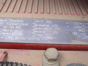 Used 2008 Cummins ISX Engine Core Image
